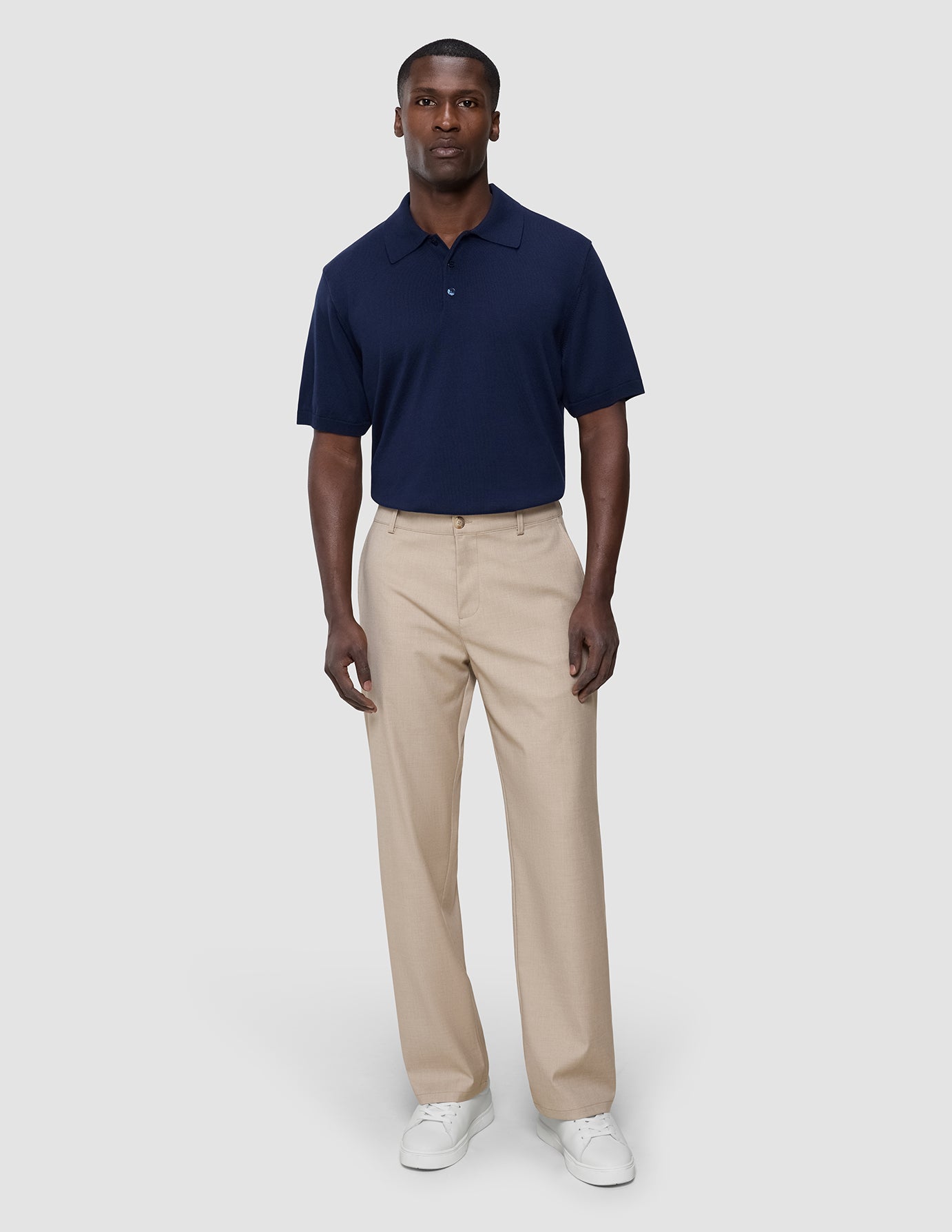 Siena Pants Relaxed Fit Beige